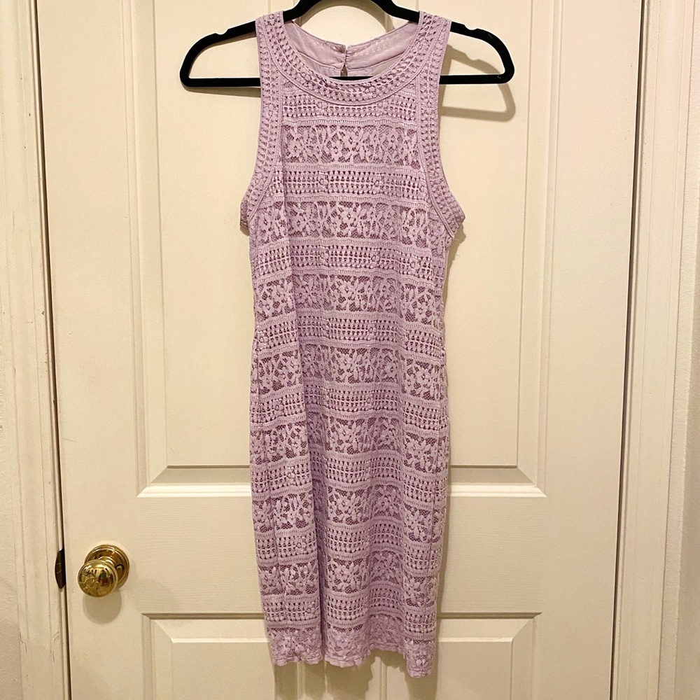 Sleeveless Lace Dress